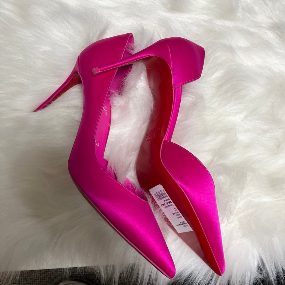 Christian Louboutin Fuchsia Heels - Picture 9 of 11